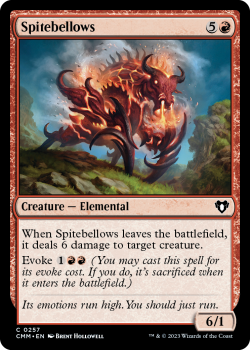 Spitebellows single card from Magic the Gathering