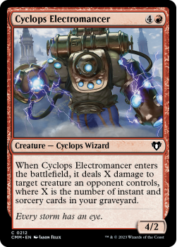 Cyclops Electromancer single card from Magic the Gathering