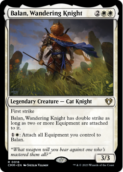 Balan, Wandering Knight single card from Magic the Gathering