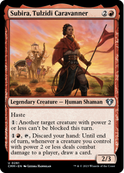 Subira, Tulzidi Caravanner single card from Magic the Gathering
