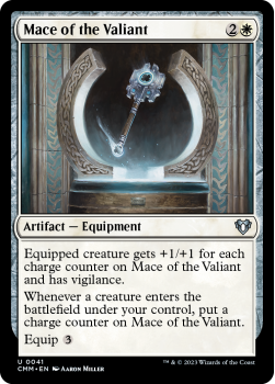 Mace of the Valiant single card from Magic the Gathering