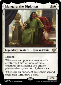 Mangara, the Diplomat single card from Magic the Gathering