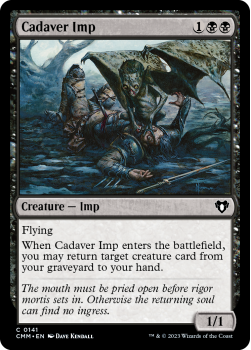 Cadaver Imp single card from Magic the Gathering
