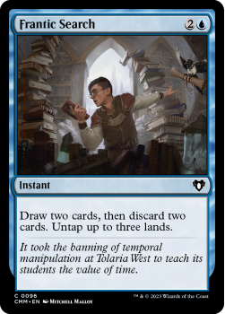 Frantic Search single card from Magic the Gathering