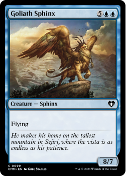 Goliath Sphinx single card from Magic the Gathering