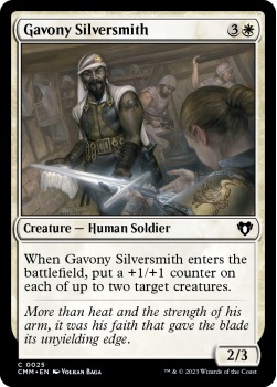 Gavony Silversmith single card from Magic the Gathering