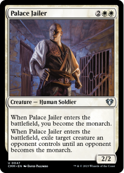 Palace Jailer single card from Magic the Gathering