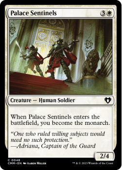 Palace Sentinels single card from Magic the Gathering