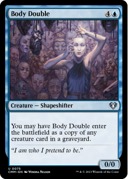 Body Double single card from Magic the Gathering