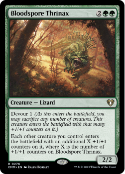 Bloodspore Thrinax single card from Magic the Gathering