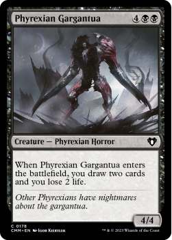 Phyrexian Gargantua single card from Magic the Gathering
