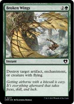 Broken Wings single card from Magic the Gathering