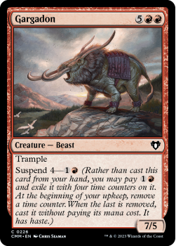 Gargadon single card from Magic the Gathering