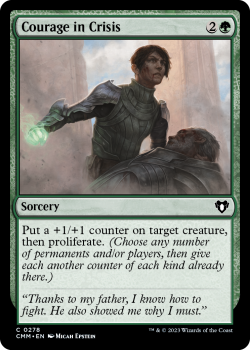 Courage in Crisis single card from Magic the Gathering