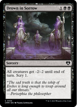 Drown in Sorrow single card from Magic the Gathering