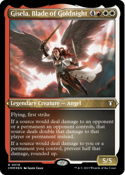 Gisela, Blade of Goldnight (ETCHED FOIL) single card from Magic the Gathering