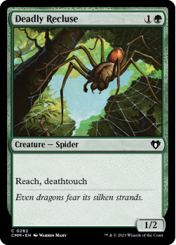 Deadly Recluse single card from Magic the Gathering