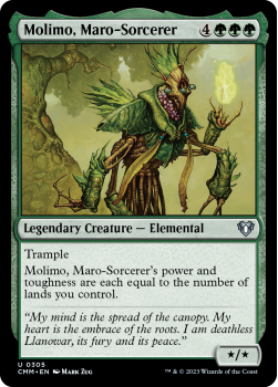 Molimo, Maro-Sorcerer single card from Magic the Gathering