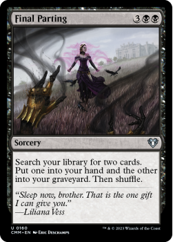 Final Parting single card from Magic the Gathering