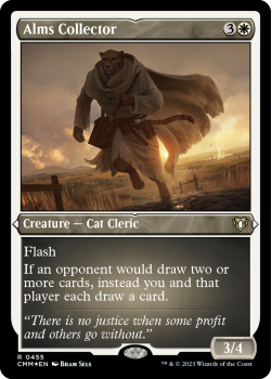 Alms Collector (ETCHED FOIL) single card from Magic the Gathering
