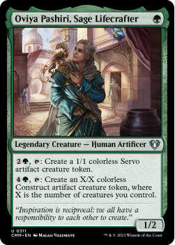 Oviya Pashiri, Sage Lifecrafter single card from Magic the Gathering