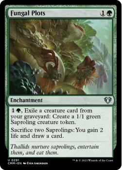 Fungal Plots single card from Magic the Gathering