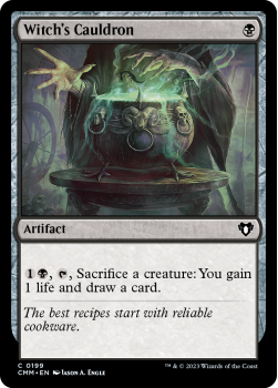 Witch's Cauldron single card from Magic the Gathering