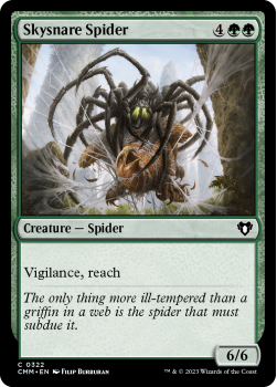 Skysnare Spider single card from Magic the Gathering