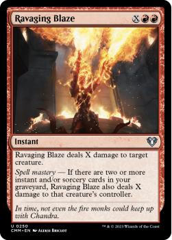 Ravaging Blaze single card from Magic the Gathering