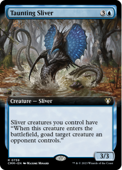 Taunting Sliver (EXTENDED) single card from Magic the Gathering