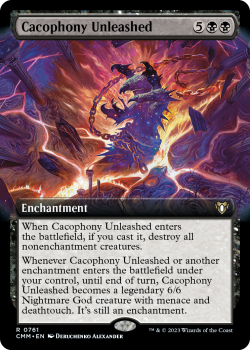 Cacophony Unleashed (EXTENDED) single card from Magic the Gathering