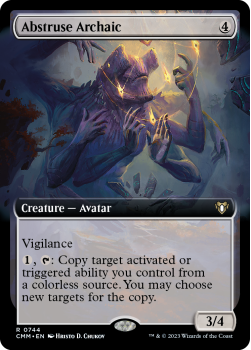 Abstruse Archaic (EXTENDED) single card from Magic the Gathering