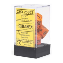 Chessex Speckled Polyset of 7: Fire - Image 2