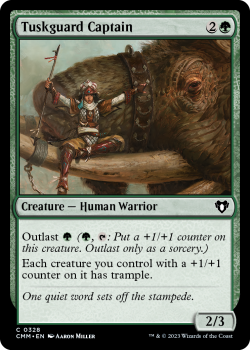 Tuskguard Captain single card from Magic the Gathering