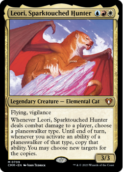 Leori, Sparktouched Hunter single card from Magic the Gathering