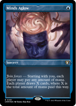 Minds Aglow (ETCHED FOIL) single card from Magic the Gathering