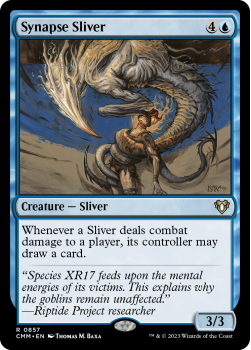 Synapse Sliver single card from Magic the Gathering