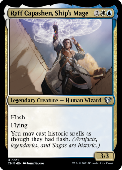 Raff Capashen, Ship's Mage single card from Magic the Gathering
