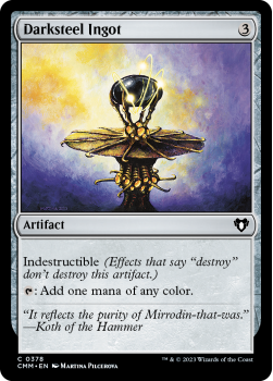 Darksteel Ingot single card from Magic the Gathering