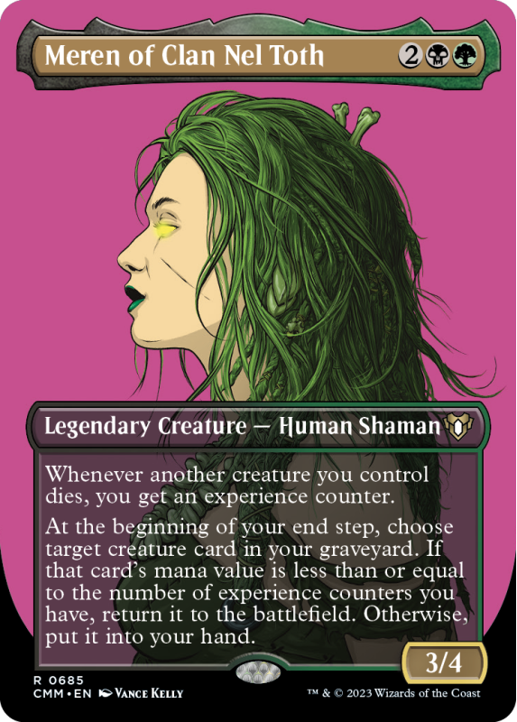 Meren of Clan Nel Toth (BORDERLESS PROFILE) : 0685 COMMANDER MASTERS ...