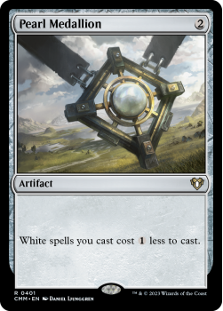Pearl Medallion single card from Magic the Gathering