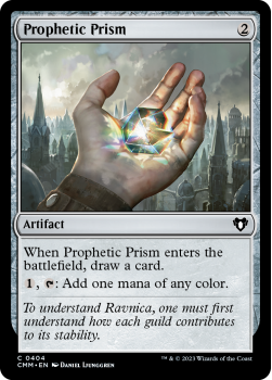 Prophetic Prism single card from Magic the Gathering