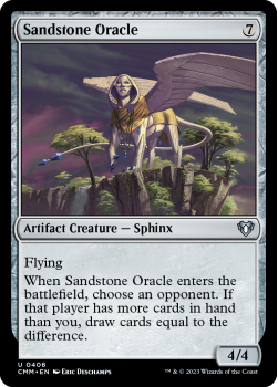 Sandstone Oracle single card from Magic the Gathering