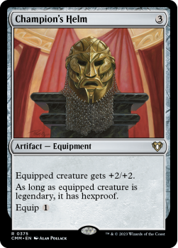 Champion's Helm single card from Magic the Gathering