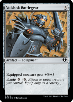 Vulshok Battlegear single card from Magic the Gathering
