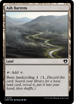 Ash Barrens single card from Magic the Gathering