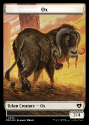 Phyrexian Golem // Ox Token : COMMANDER MASTERS - Magic the Gathering Single Card - Image 2