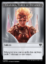 Emblem Chandra, Torch of Defiance // Wizard Token : COMMANDER MASTERS - Magic the Gathering Single Card