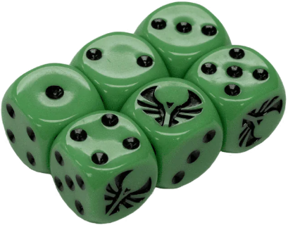 Star Trek Away Missions: Romulan Dice Set