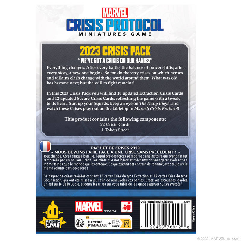 Marvel Crisis Protocol: Card Pack 2023 | Chaos Cards